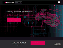 Tablet Screenshot of heforshe.org